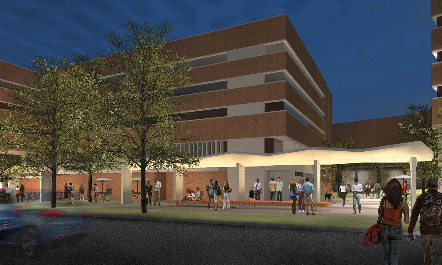 The New College Plaza Infrastructure Revitalization