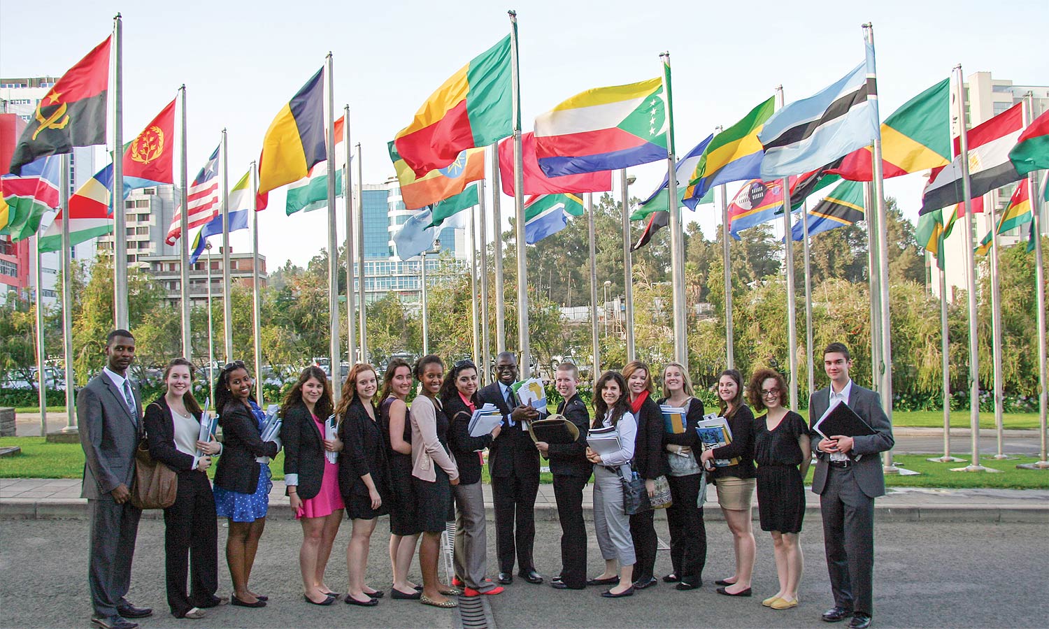 International Experience Fund international course module to encourage research and study