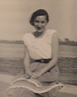 Dina Gordon Malkin in 1948