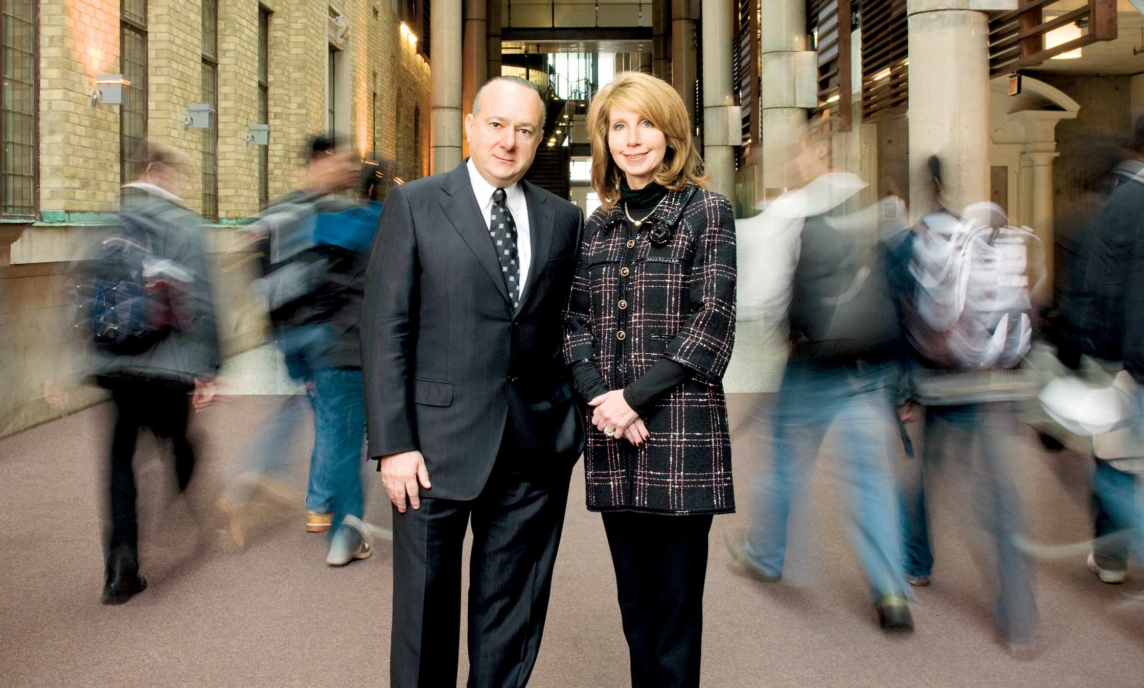 Lynn Factor and Sheldon Inwentash