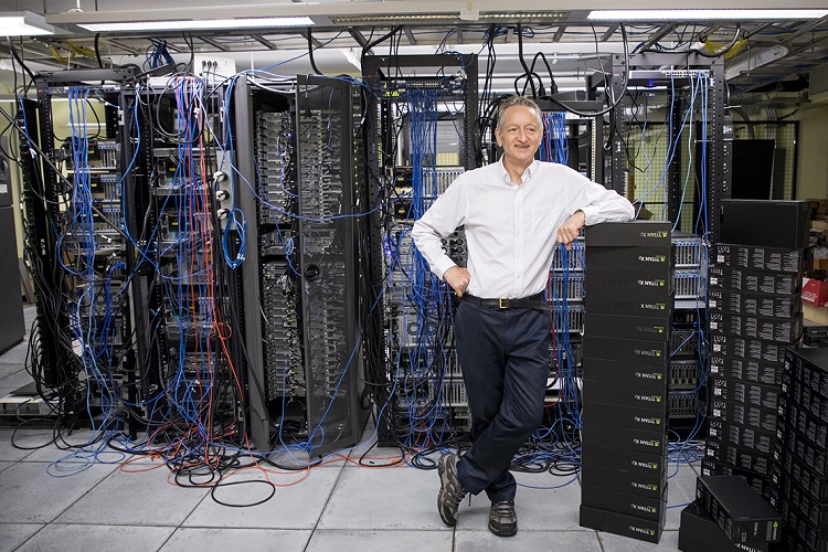 Geoffrey Hinton, a University Professor Emeritus at U of T. Photo by Johnny Guatto.