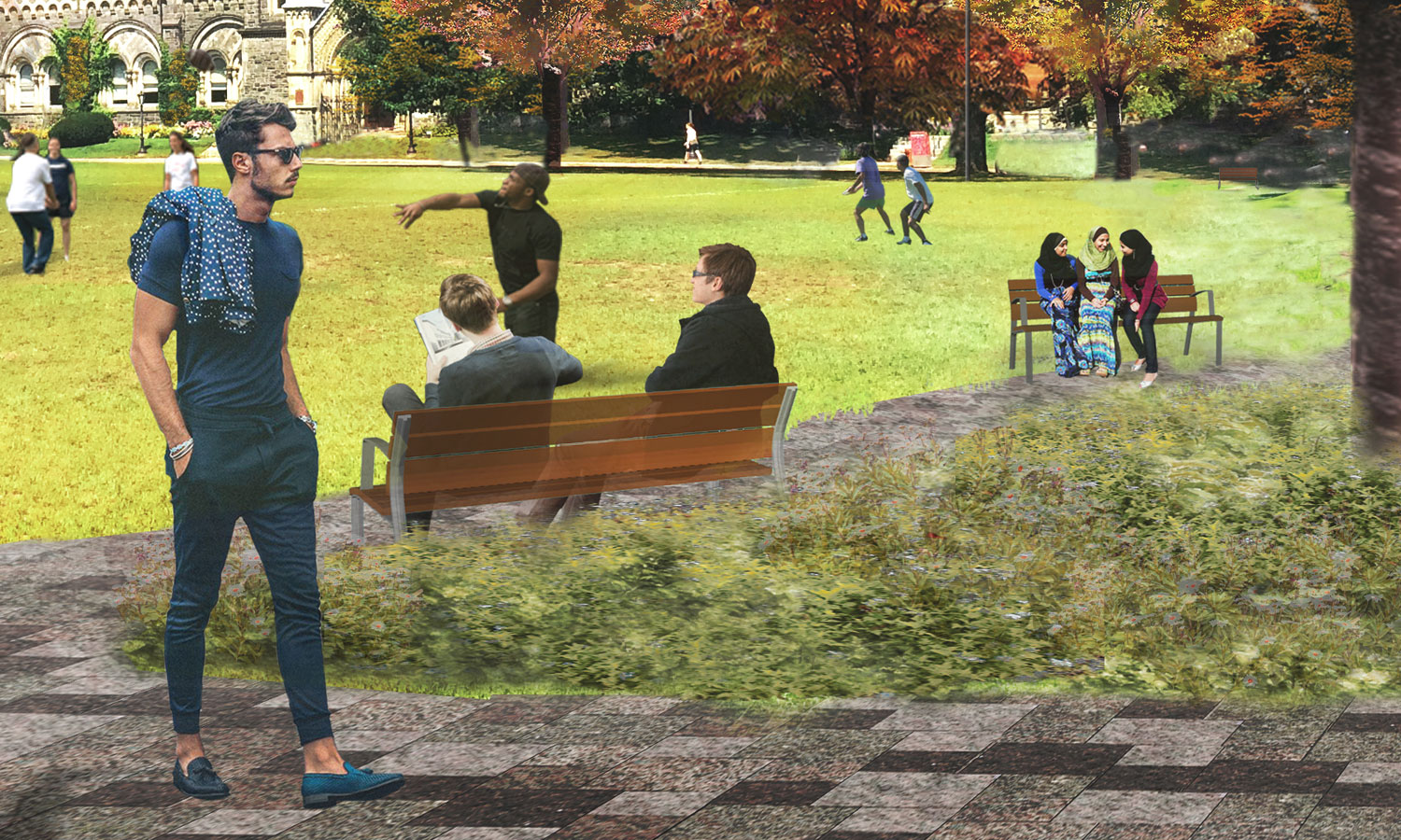 The Landmark Project - Commemorative Bench