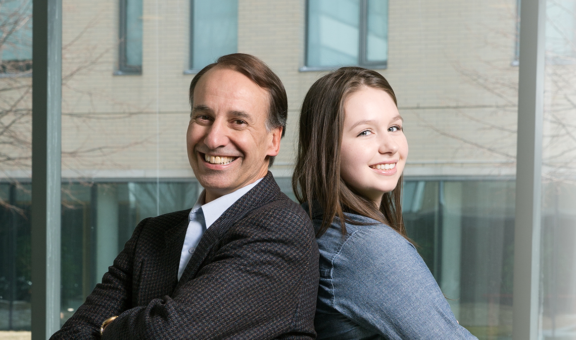 David Scrymgeour (left) and Siobhan Scott smiling side by side.