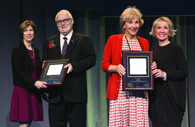 Marcel Desautels, Judy Matthews AFP award recipients this year